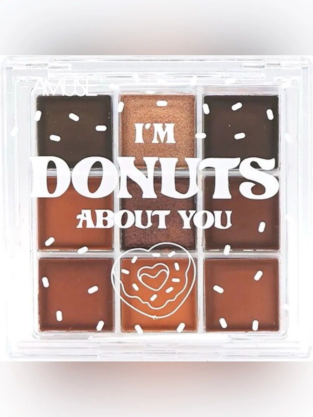 Amuse I’m Donuts About You Eyeshadow Duo — Yellow & Brown Shades